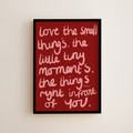 THE LITTLE THINGS