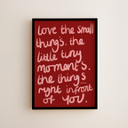 THE LITTLE THINGS