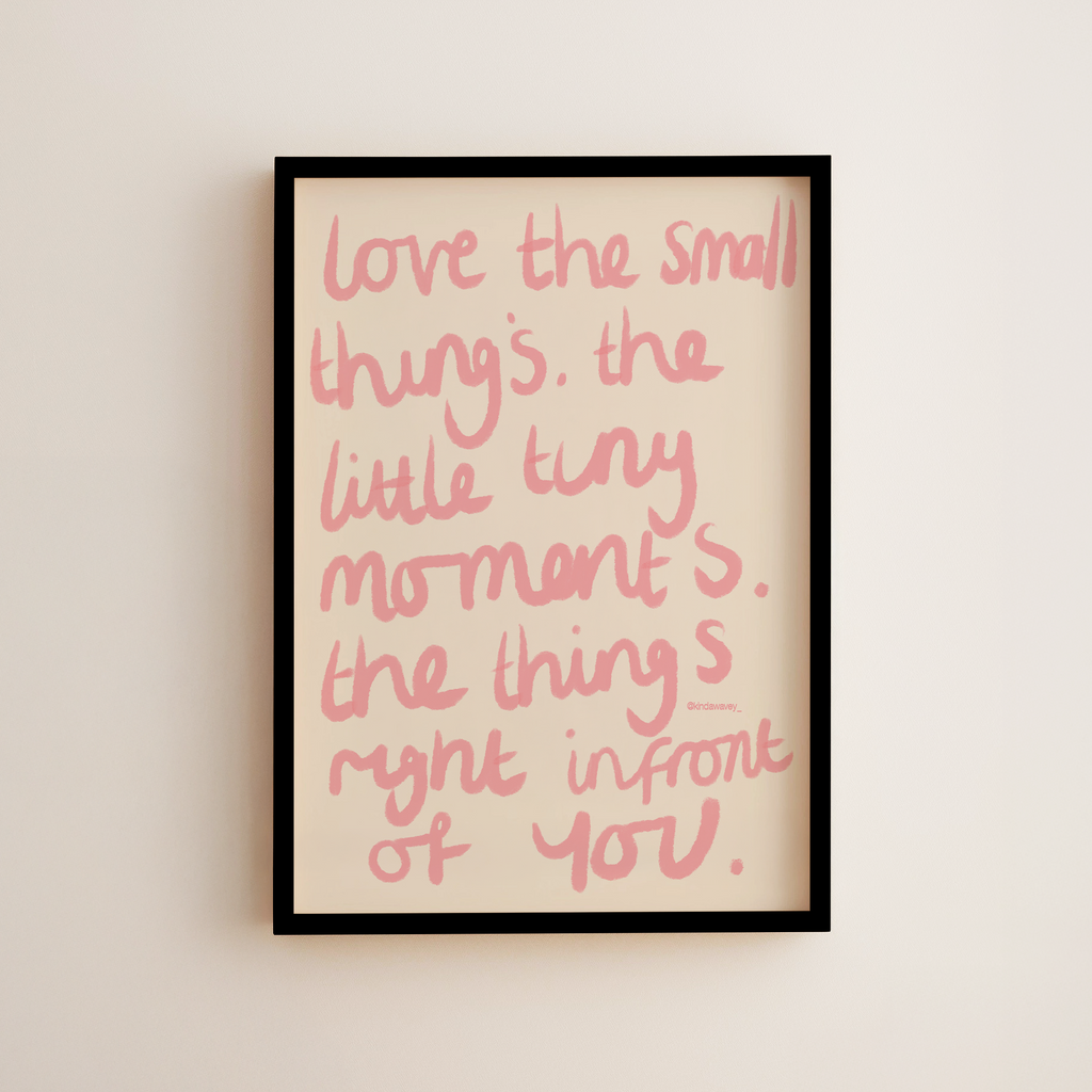 THE LITTLE THINGS